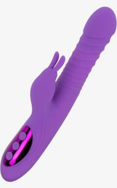 Vibratoren Teazers – Thrusting, Warming Rabbit Vibrator – Purple