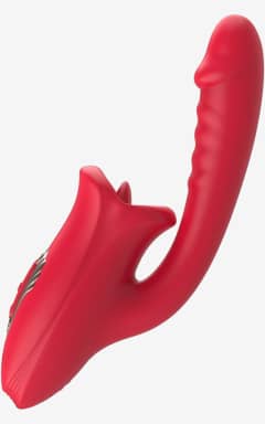 Vibratoren Teazers - Dildo with Clitoris Stimulator