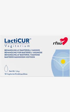Alle RFSU - LactiCUR Vagitorium 10p - Spendet sofort Feuchtigkeit und beruhigt Trockenheit & Reizungen ganz sanft. Stellt den pH-Wert schnell ins Lot und unterstützt die natürliche Balance, hormonfrei.