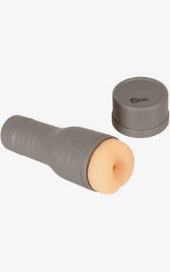 Pocket Pussy V-Stroker Cindys Butt - Kompakte Taschenmuschi mit enger, hautnaher TPE-Hülle für sattes Greifen. Tief gerippter 24 cm Kanal liefert intensives Reiben, leise und leicht zu reinigen.