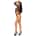Leg Avenue - Long Sleeve Bodysuit with Thong Back OS