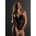 Daring Intimates - Unbuttoned Allure Crotchless Bodysuit S/M