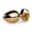 EasyToys Anal - Metal Butt Plug No. 1 - Gold/Purple