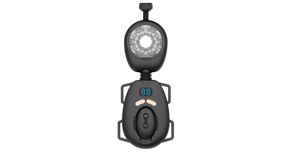 Orgastobator - 06 - Male Masturbator With Swing Function - Black